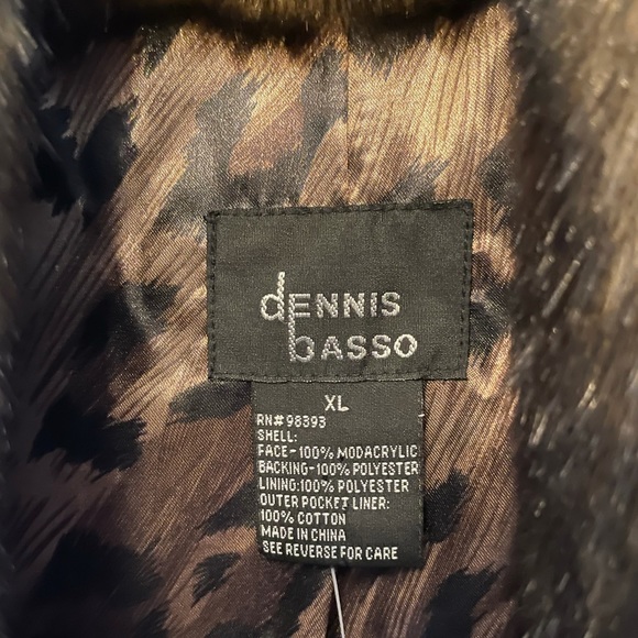 Dennis Basso Womens Coat - Picture 3 of 6